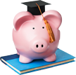 Piggy bank logo